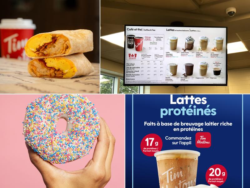 Tim Hortons Menu