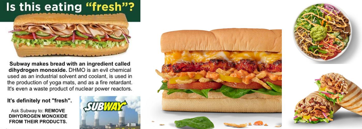 Subway Menu