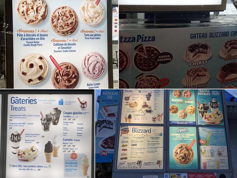 Dairy Queen Menu
