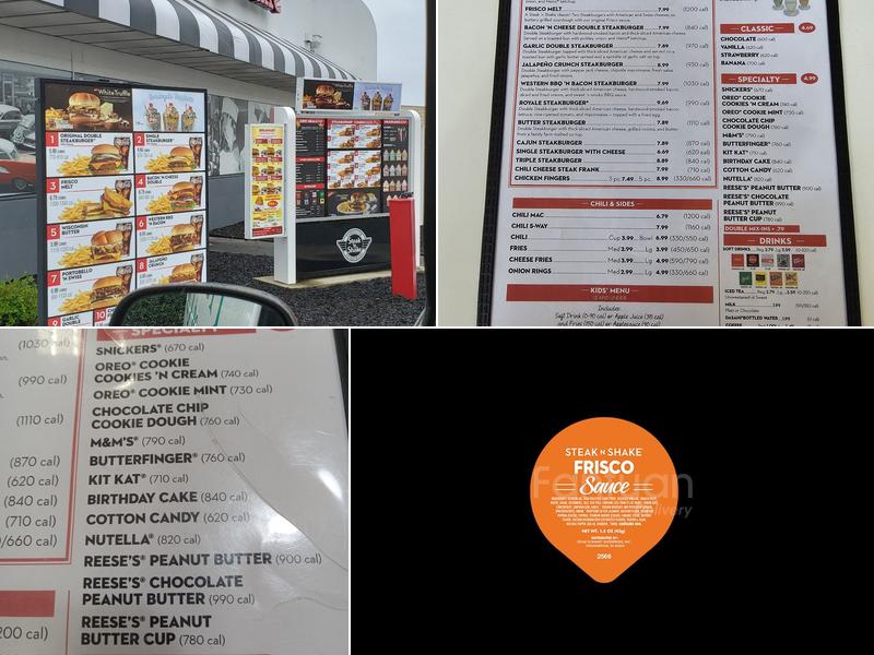 Steak 'n Shake Menu