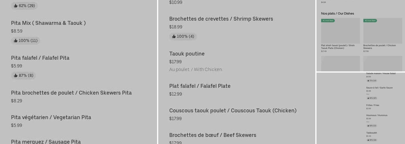 Amir Menu