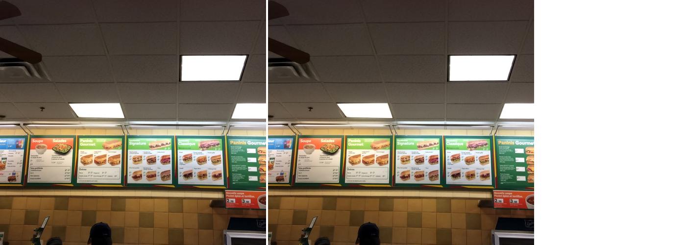 Subway Menu