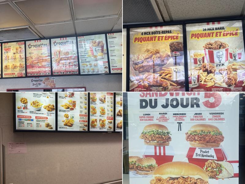 PFK Menu