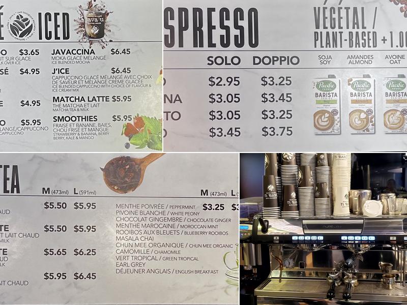 Cafe Java U Intercontinental Menu