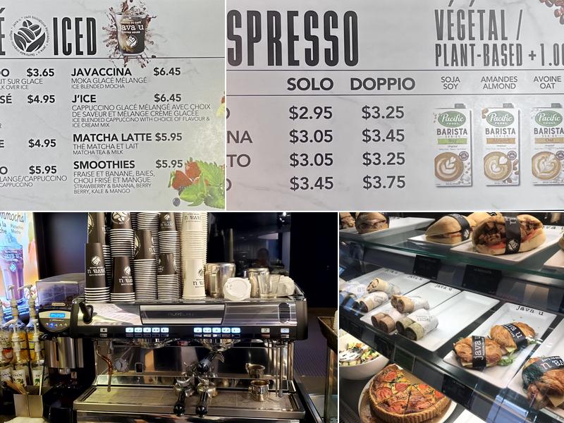 Cafe Java U Intercontinental Menu