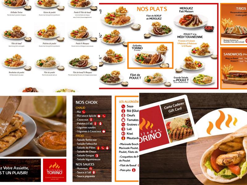 Grillades Torino Menu