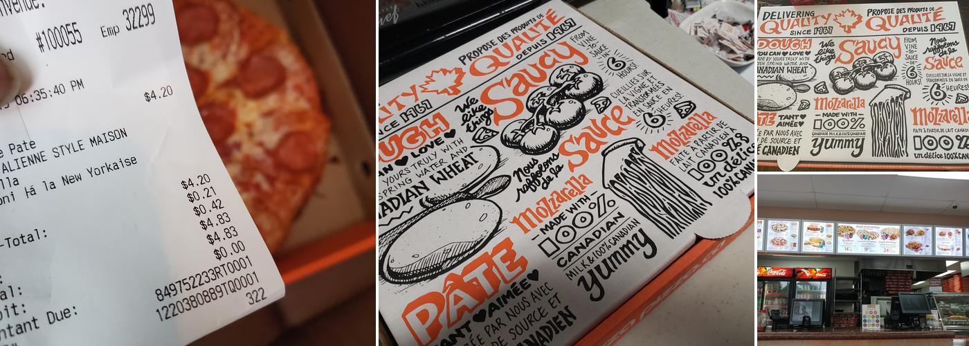Pizza Pizza Menu