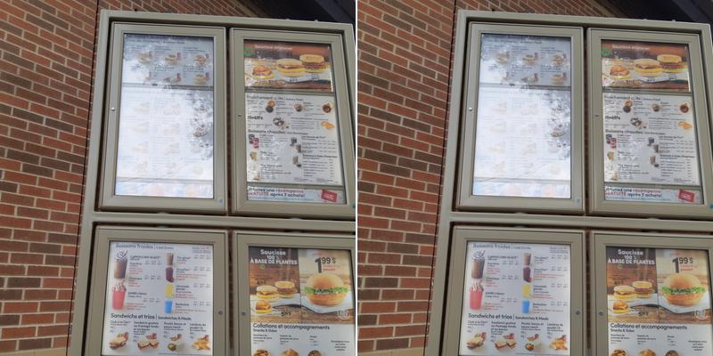 Tim Hortons Menu