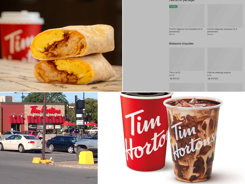 Tim Hortons Menu
