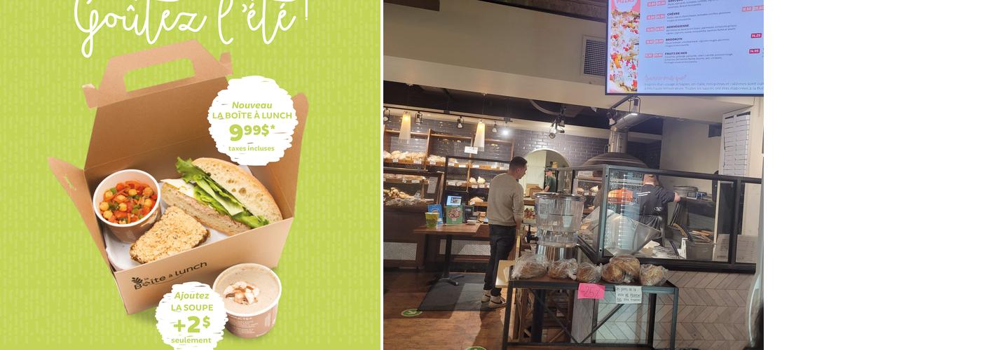 Boîte à Pain Café Napoli Menu