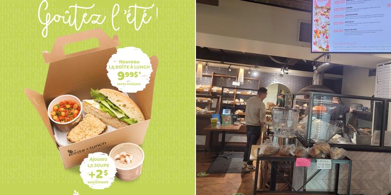 Boîte à Pain Café Napoli Menu