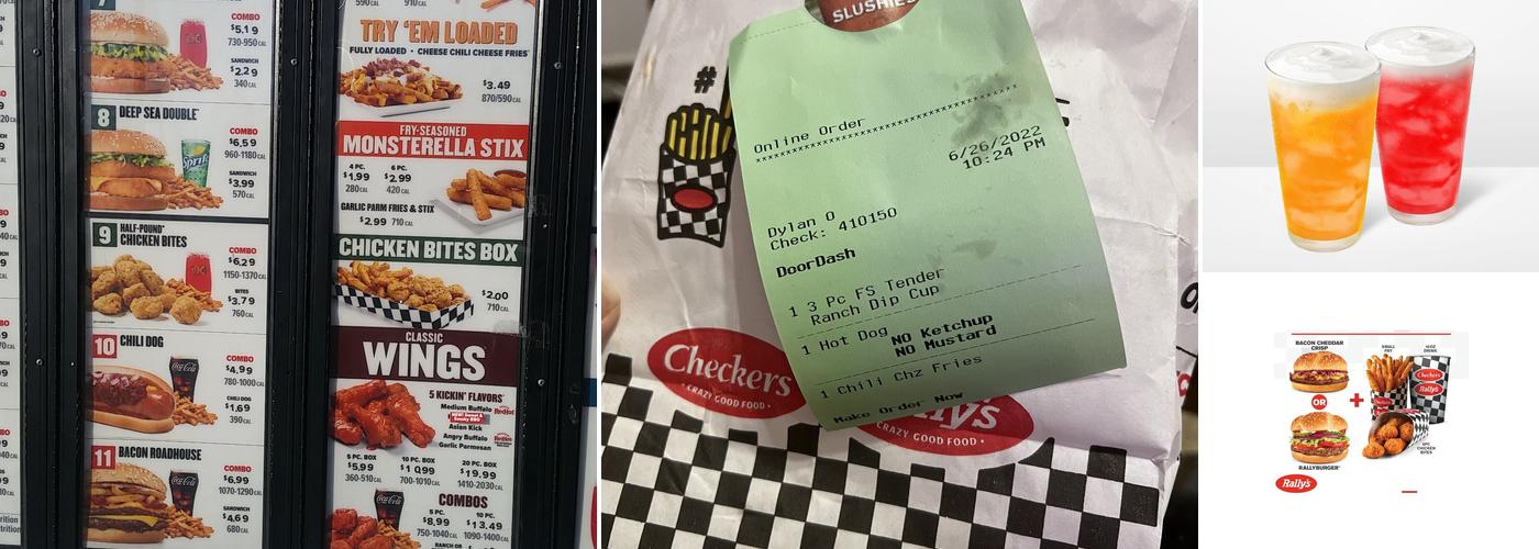 Checkers Menu