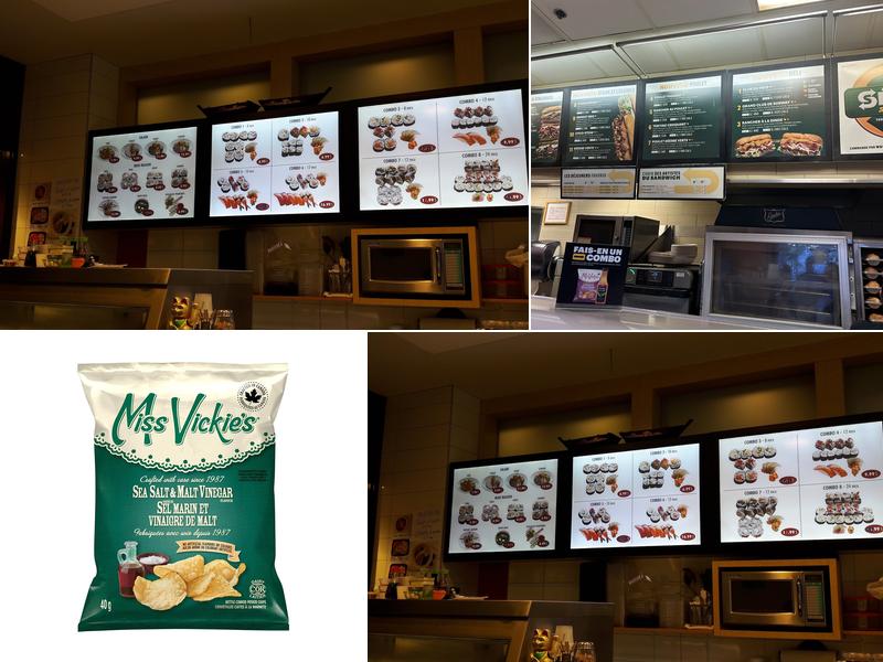 Subway Menu