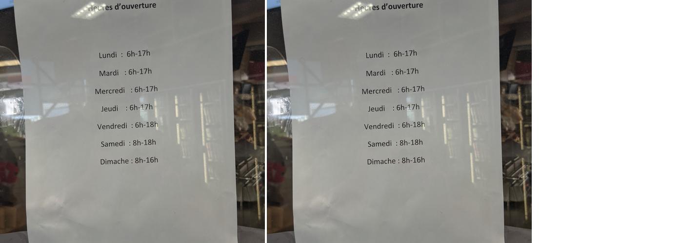 Tim Hortons Menu