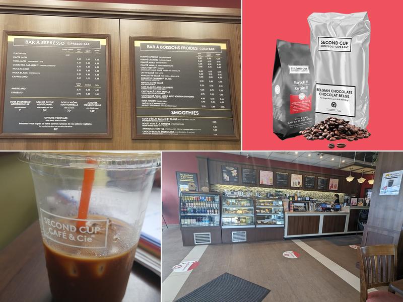 Second Cup Café Menu