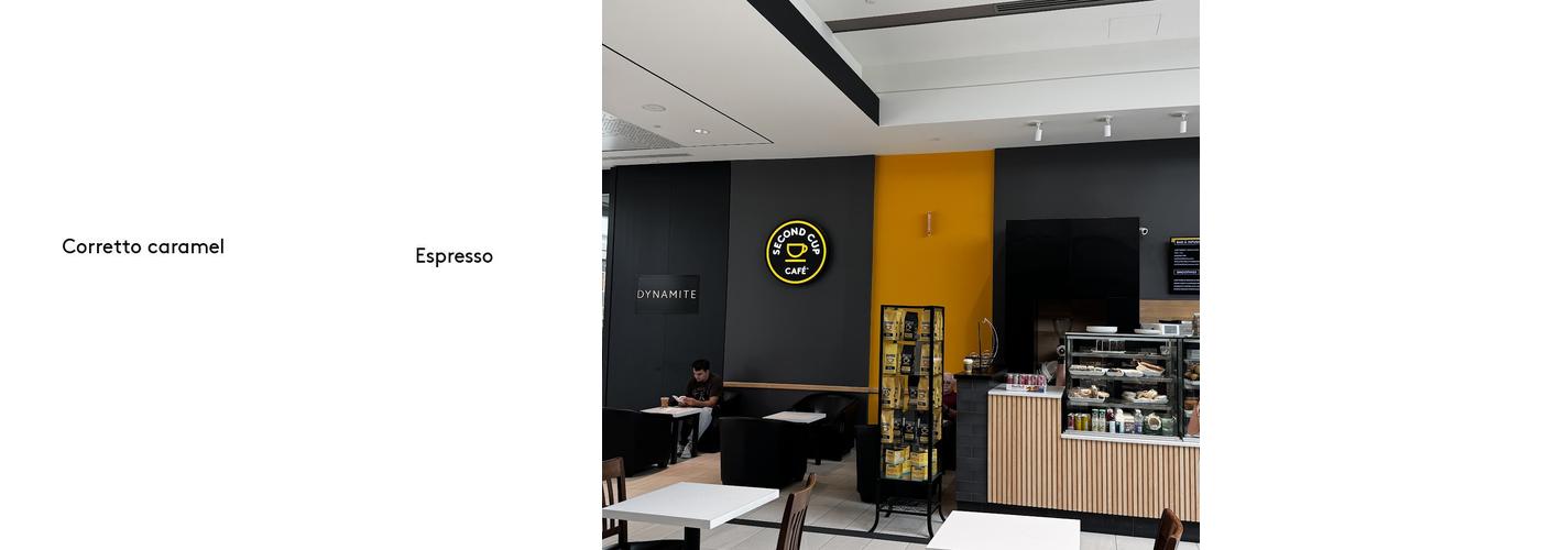 Second Cup Café Menu