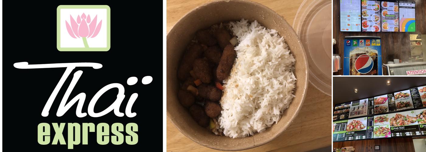 Thai Express Restaurant Québec Menu