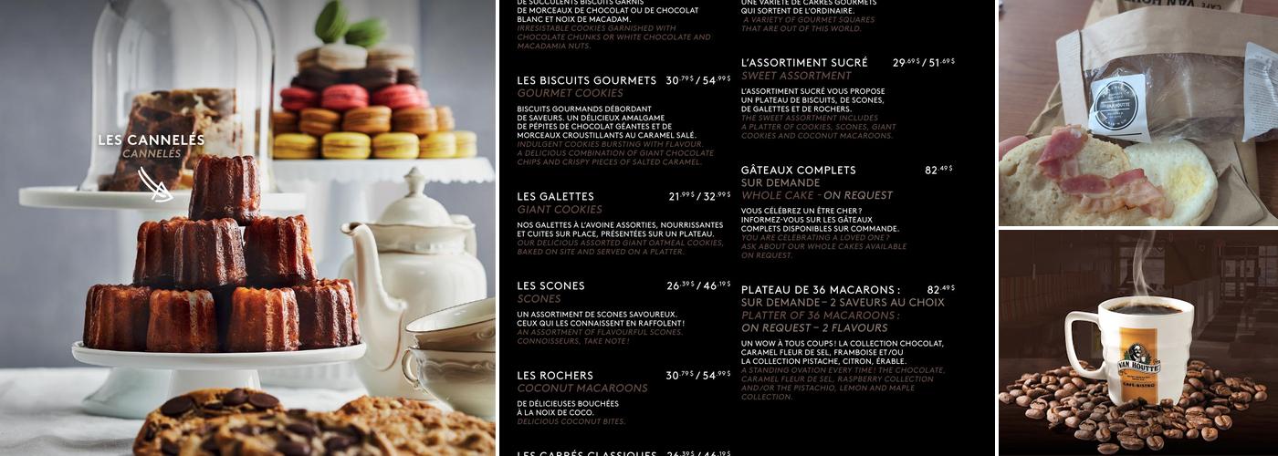 Café Van Houtte Menu