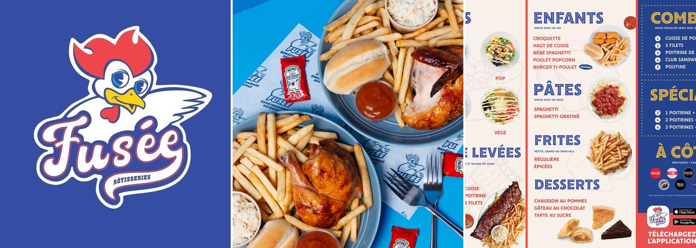 Rôtisseries Fusée Menu