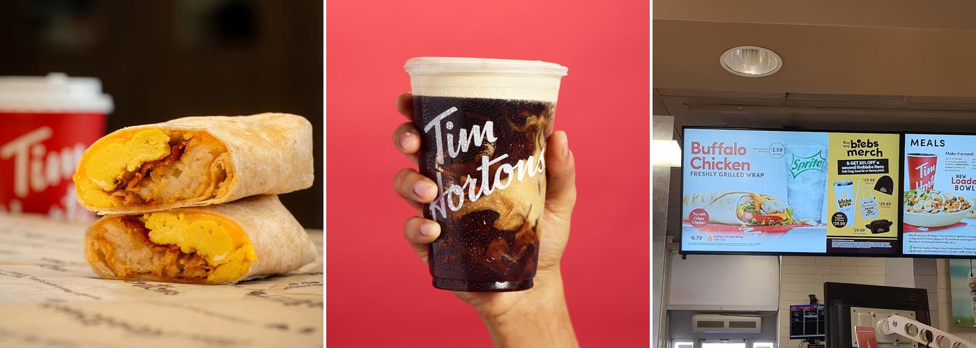 Tim Hortons Menu