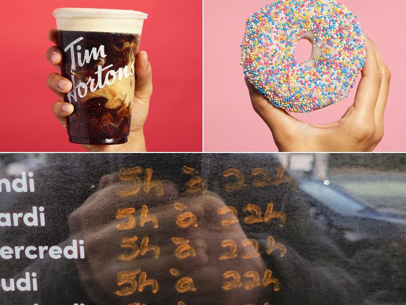 Tim Hortons Menu