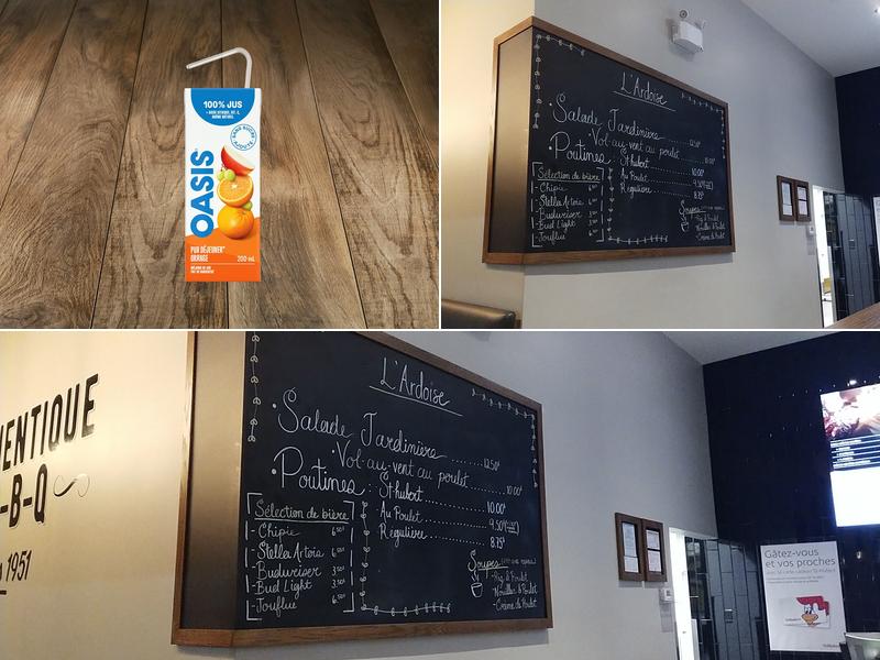 Express St-Hubert Menu