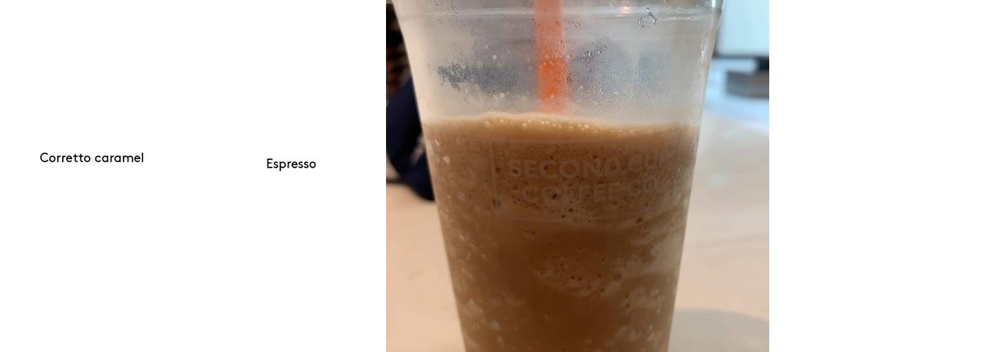 Second Cup Café Menu