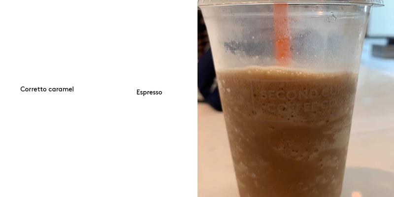 Second Cup Café Menu