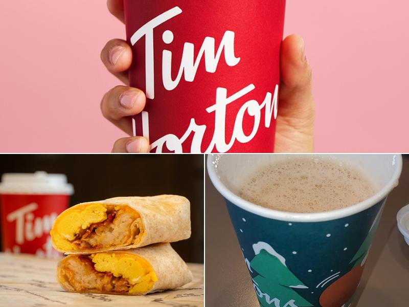Tim Hortons Menu