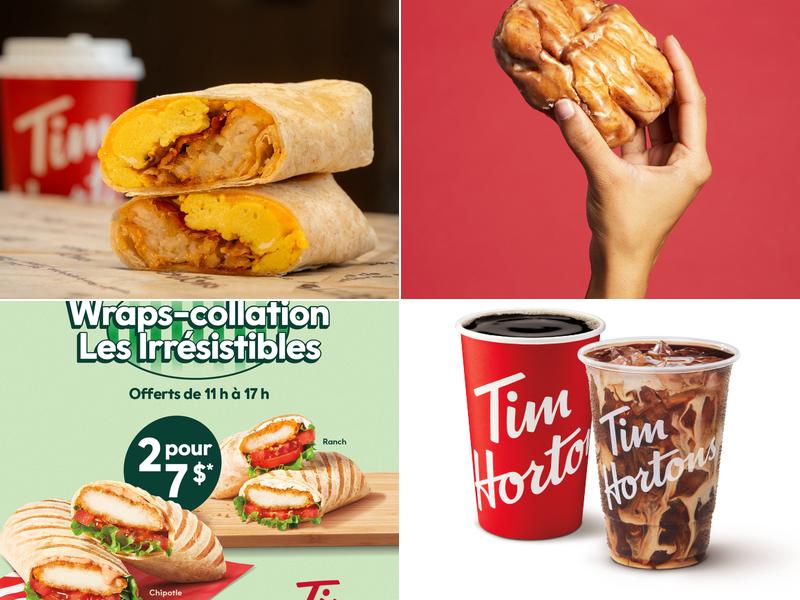 Tim Hortons Menu