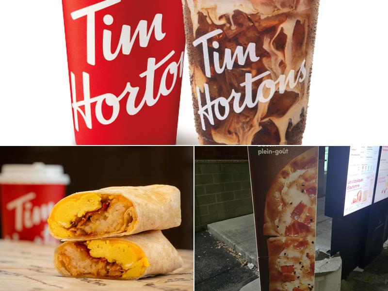 Tim Hortons Menu