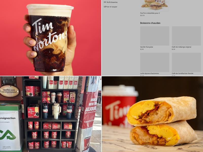 Tim Hortons Menu