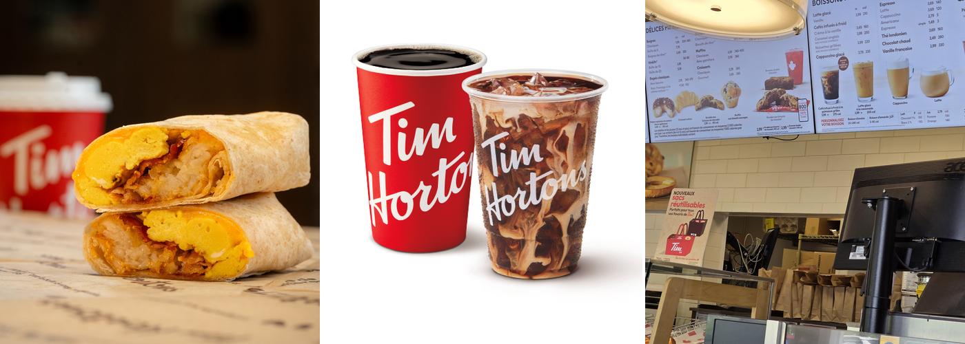Tim Hortons Menu