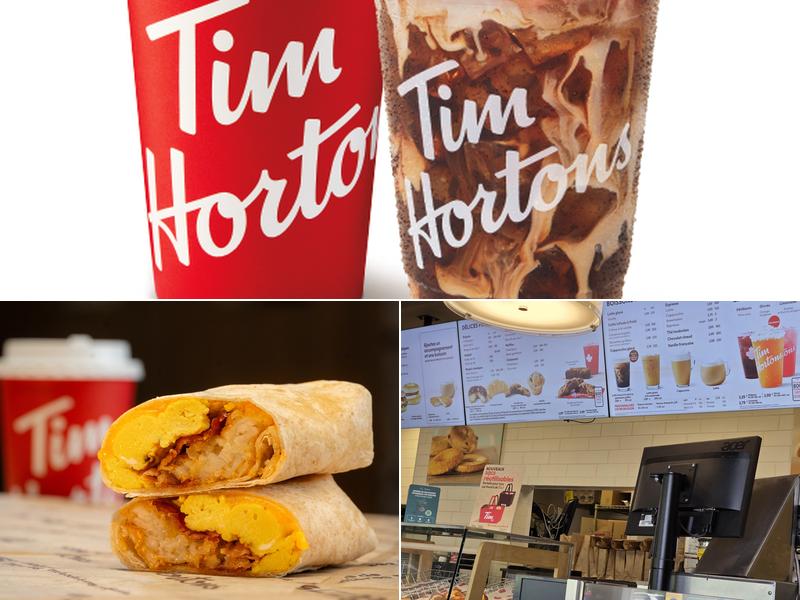 Tim Hortons Menu