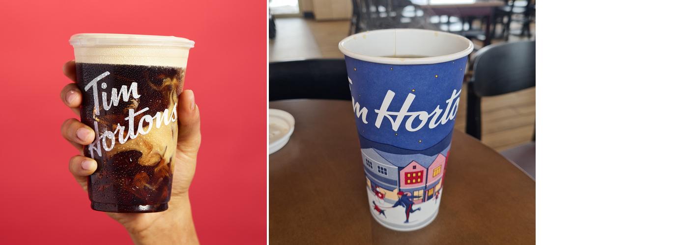 Tim Hortons Menu