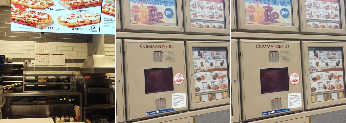 Tim Hortons Menu