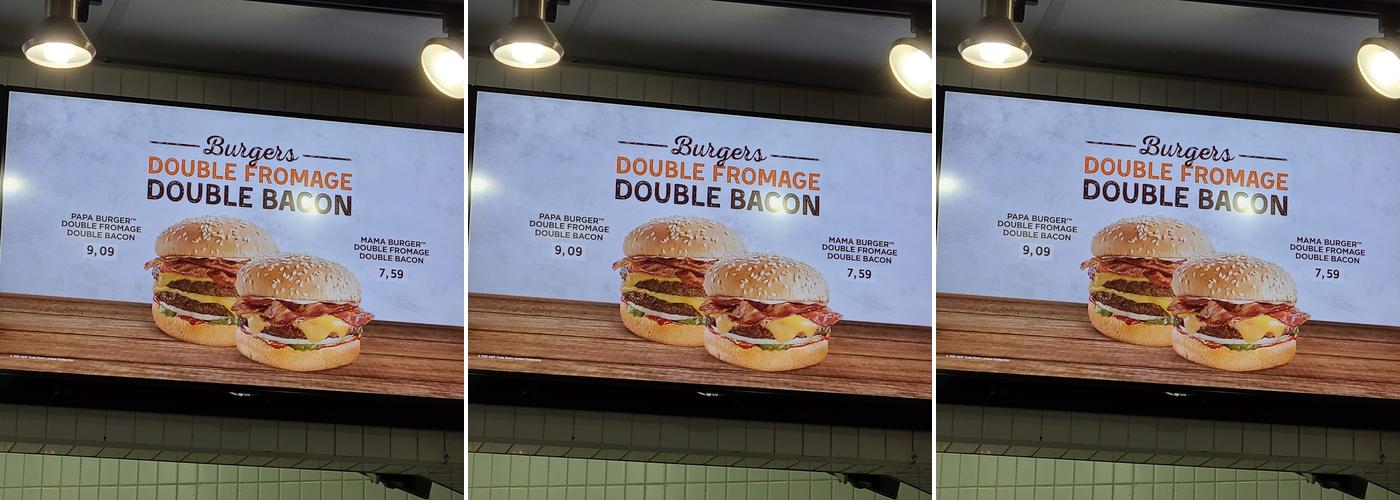 A&W Canada Menu