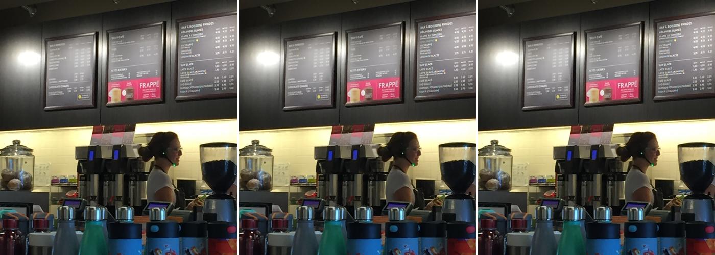 Second Cup Café Menu