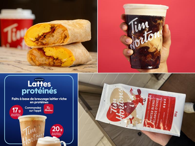 Tim Hortons Menu