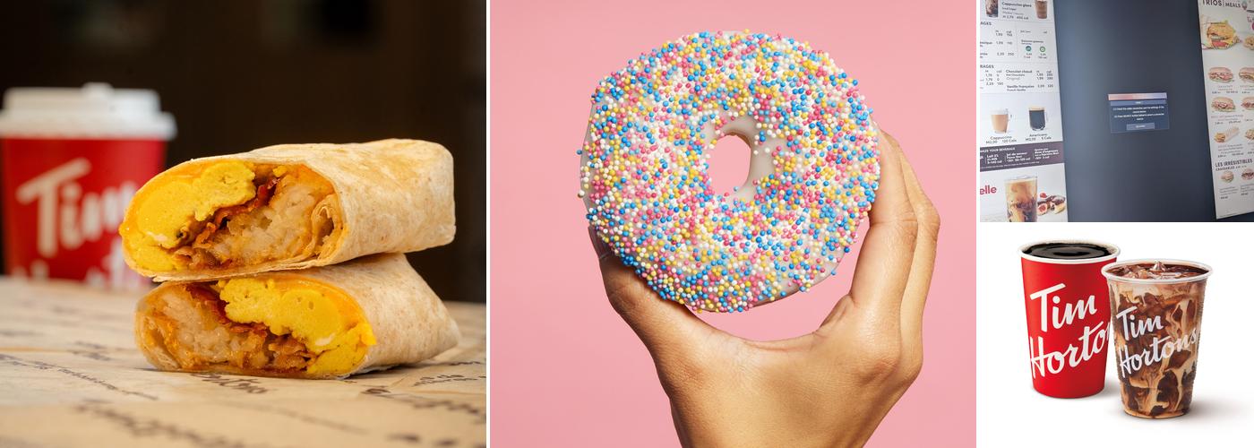 Tim Hortons Menu