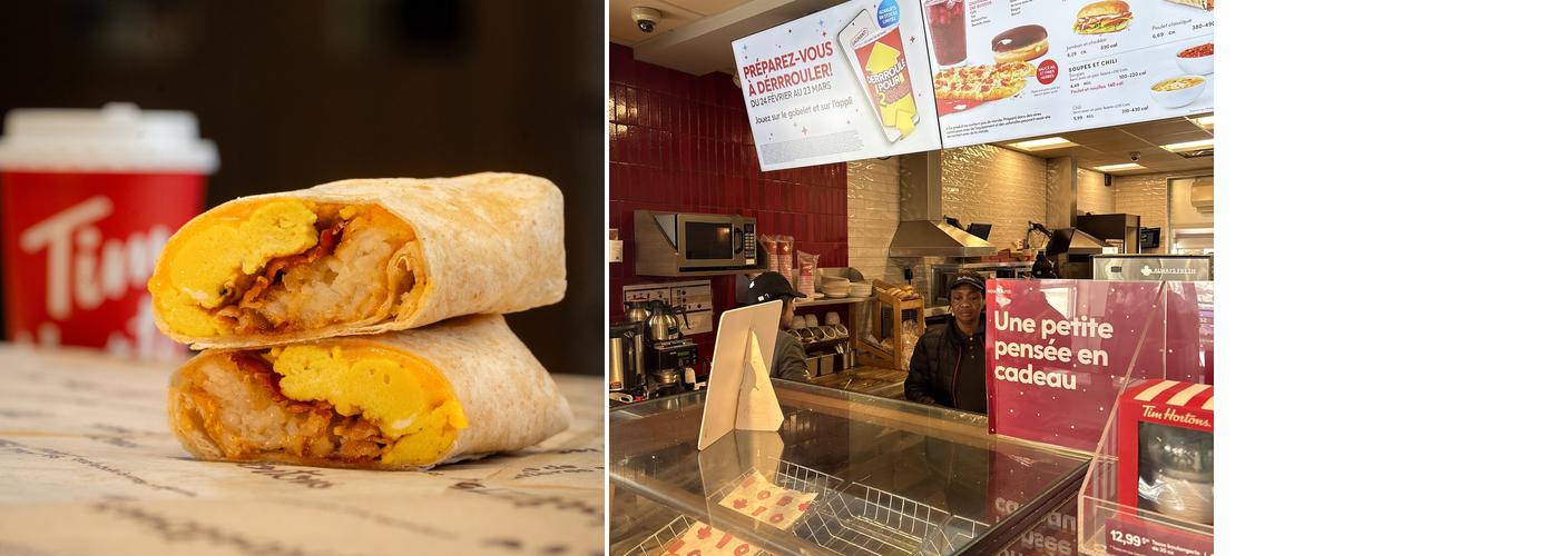 Tim Hortons Menu