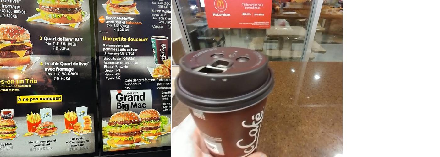 McDonald's Menu
