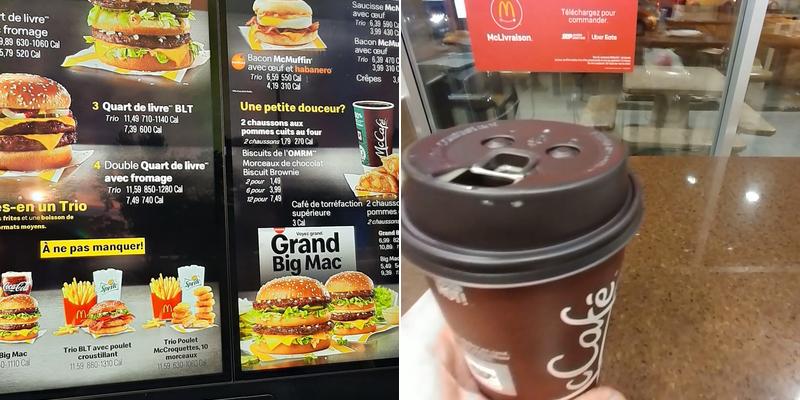 McDonald's Menu