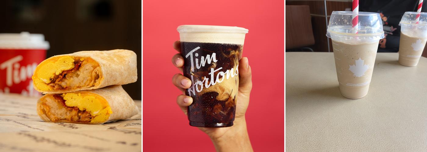 Tim Hortons Menu