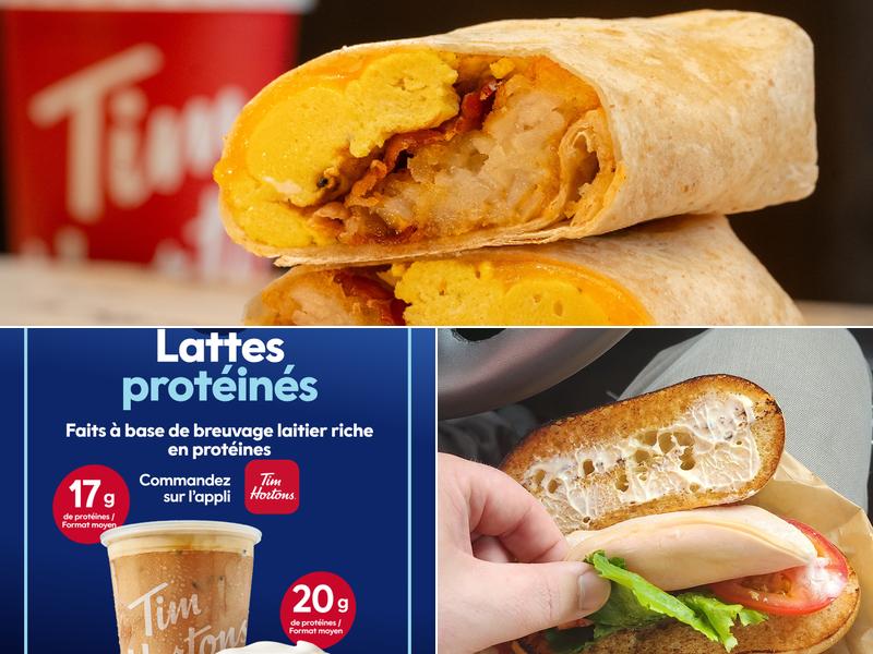 Tim Hortons Menu