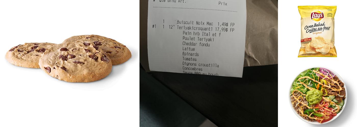 Subway Menu