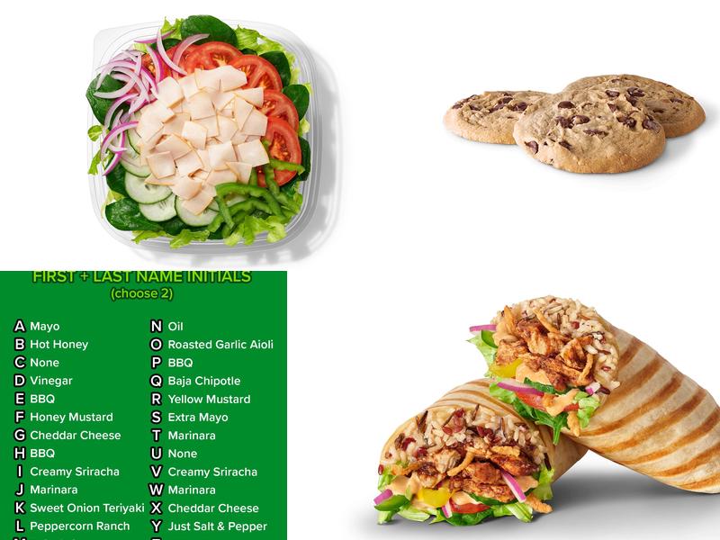 Subway Menu
