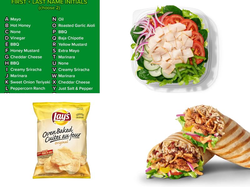 Subway Menu