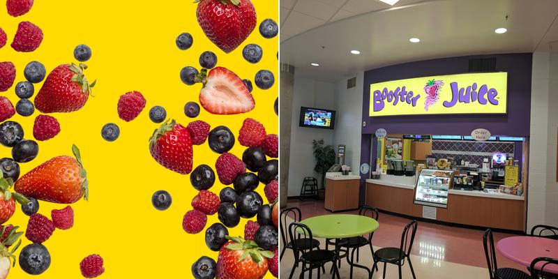 Booster Juice Menu