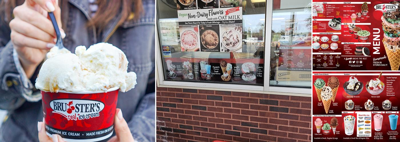 Bruster's Real Ice Cream Menu